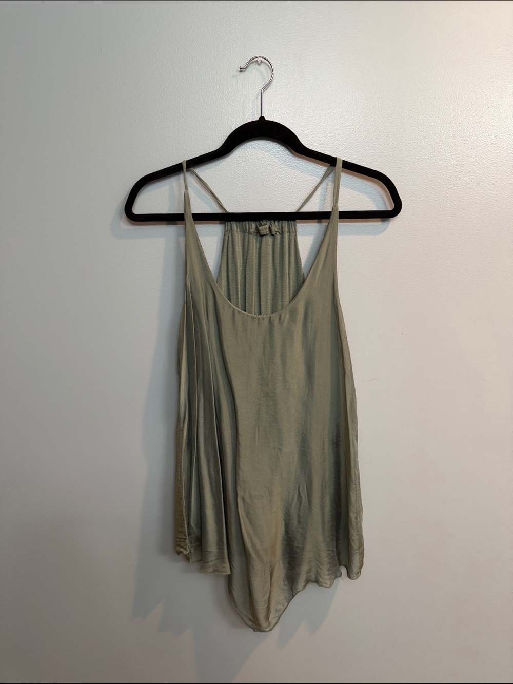 Lightweight Olive Green Women's Tank Top